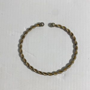 Vintage 80’s brass bangle